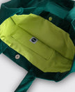 Tote Bag Italia terciopelo Verde Botella