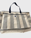 Bolsa impermeable nivik rayas gris