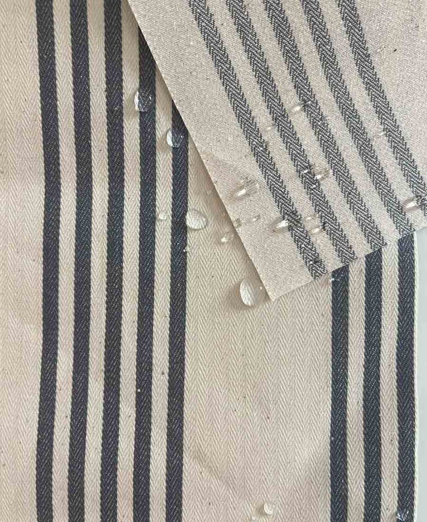 Bolsa impermeable nivik rayas gris