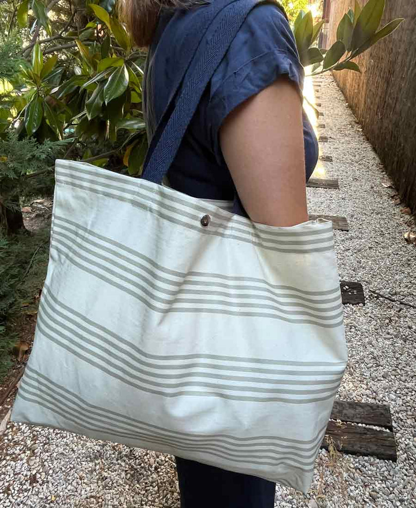 Bolsa impermeable nivik rayas topo