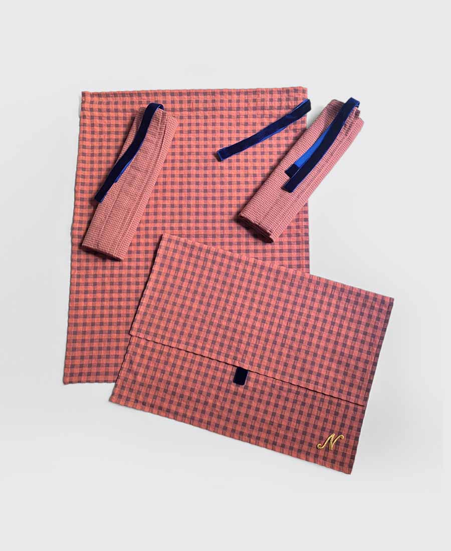 Pack de viaje Francia Rosa&Violeta