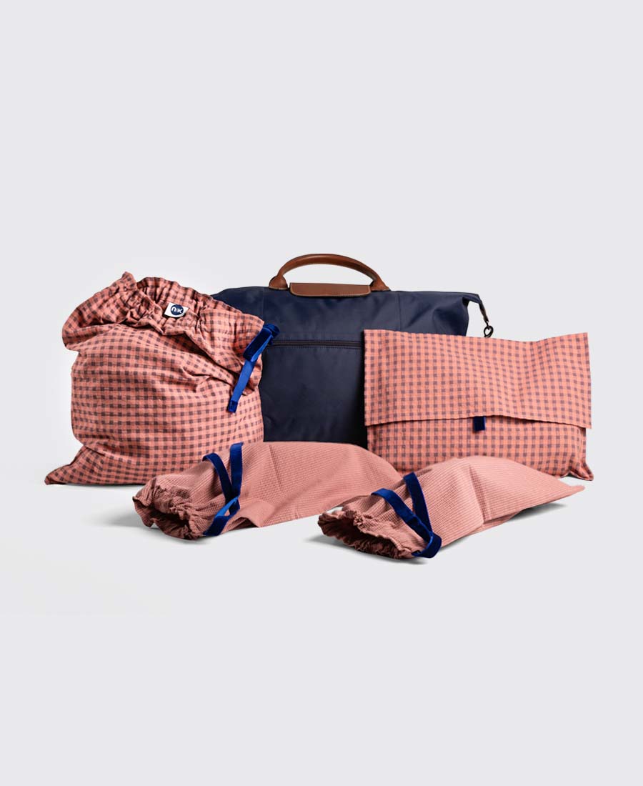 Pack de viaje Francia Rosa&Violeta